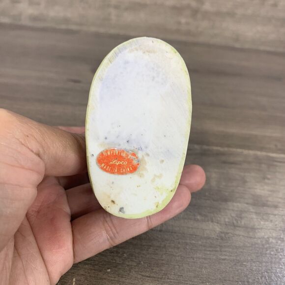 Lipco Brown Horse Mini Figurine Ceramic Miniature Decor on a stand 3" - Picture 5 of 8